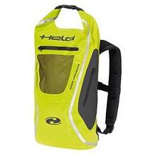 Held motorcycle backpack