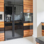 built-in fridge