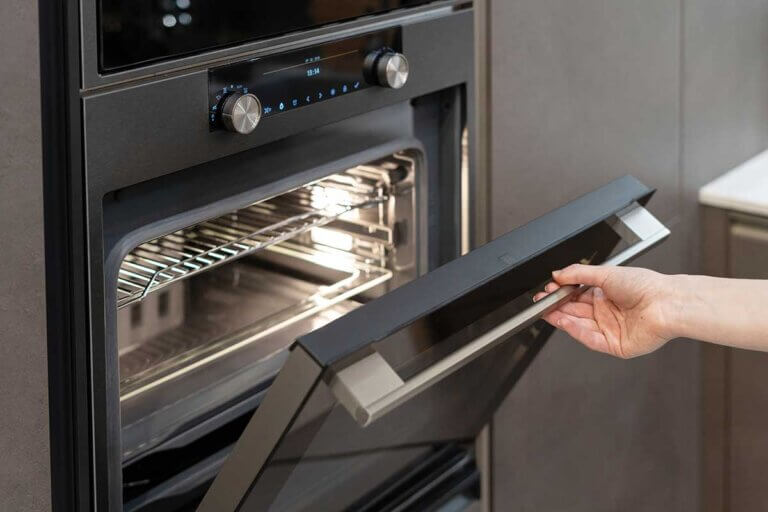 built-in steam oven