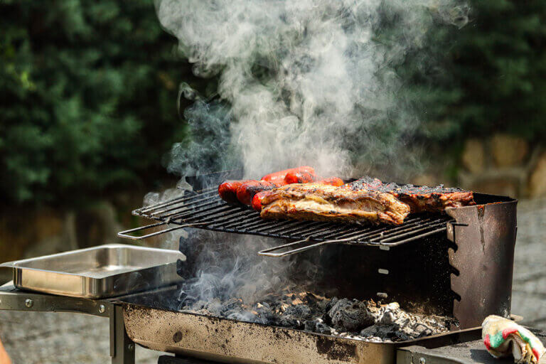charcoal grill
