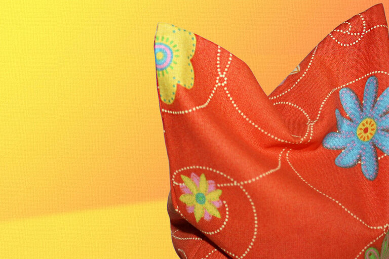 cherry stone pillow