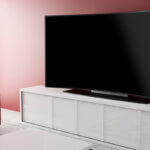 curved television