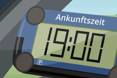 electronic parking disc