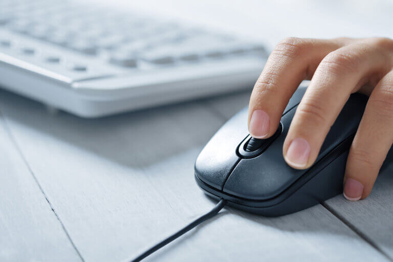 left handed mouse