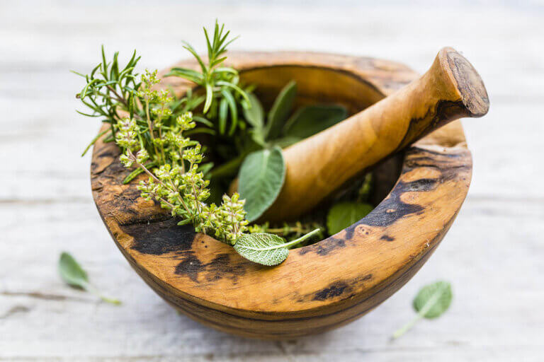 mortar and pestle