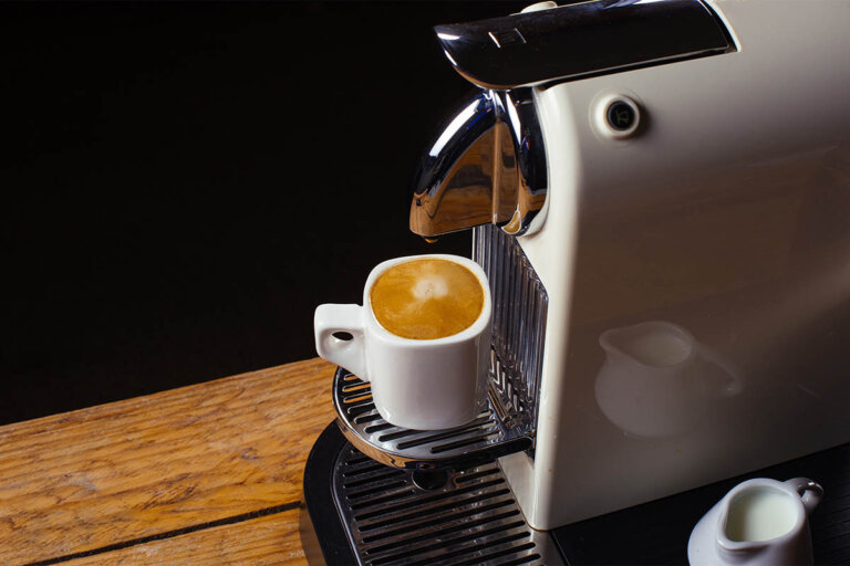 Nespresso coffee machine