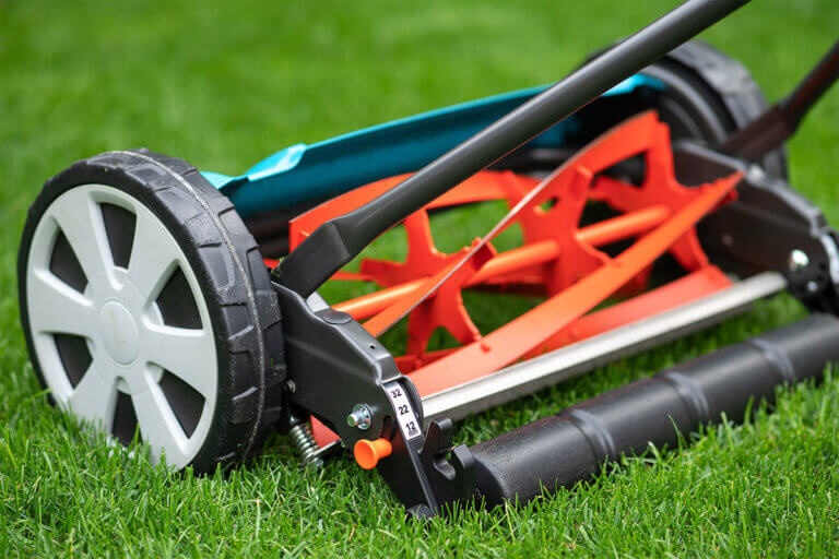 reel lawn mower