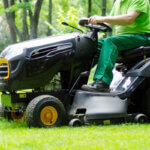 ride-on lawn mower