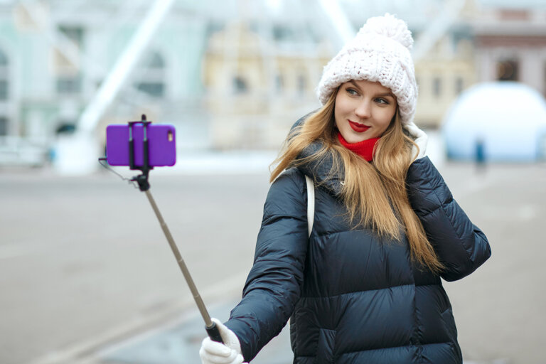 selfie stick