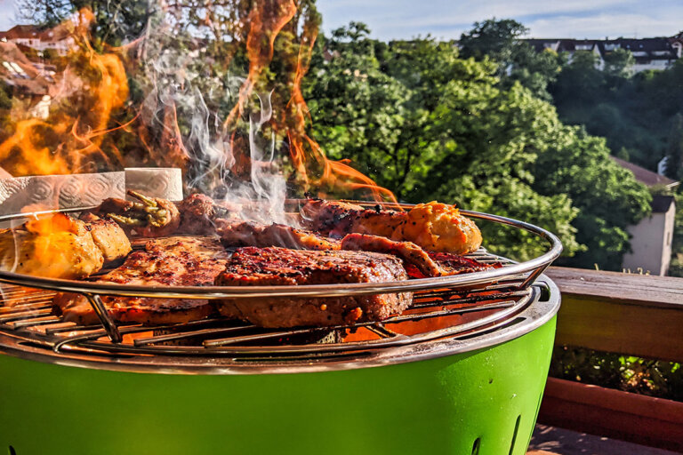 smokeless charcoal grill