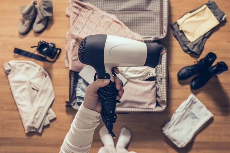travel hair dryer