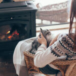 wood burning stove